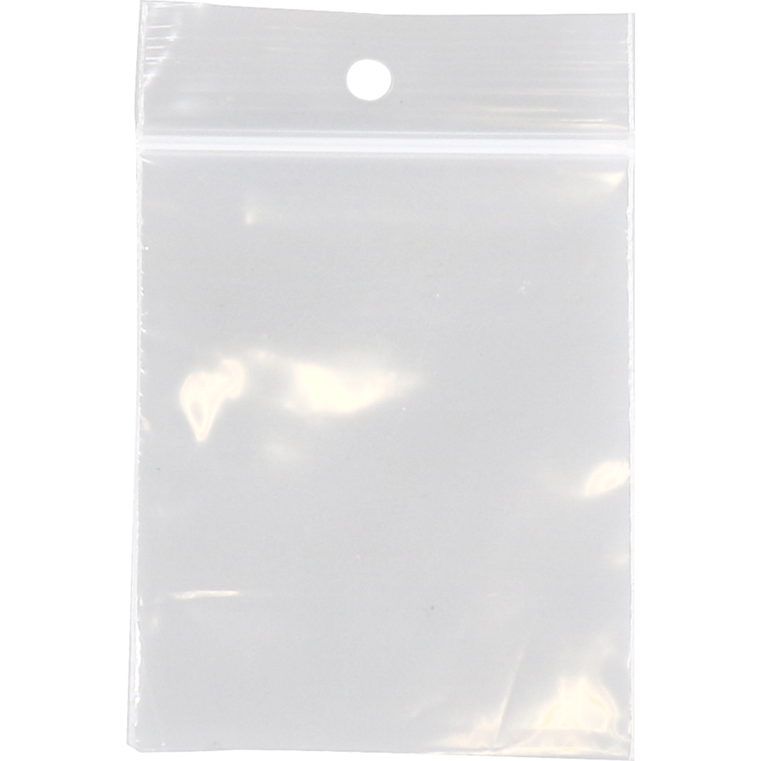 Bag, Rib-seal bag, LDPE, 4x6cm, 50my, transparent 1