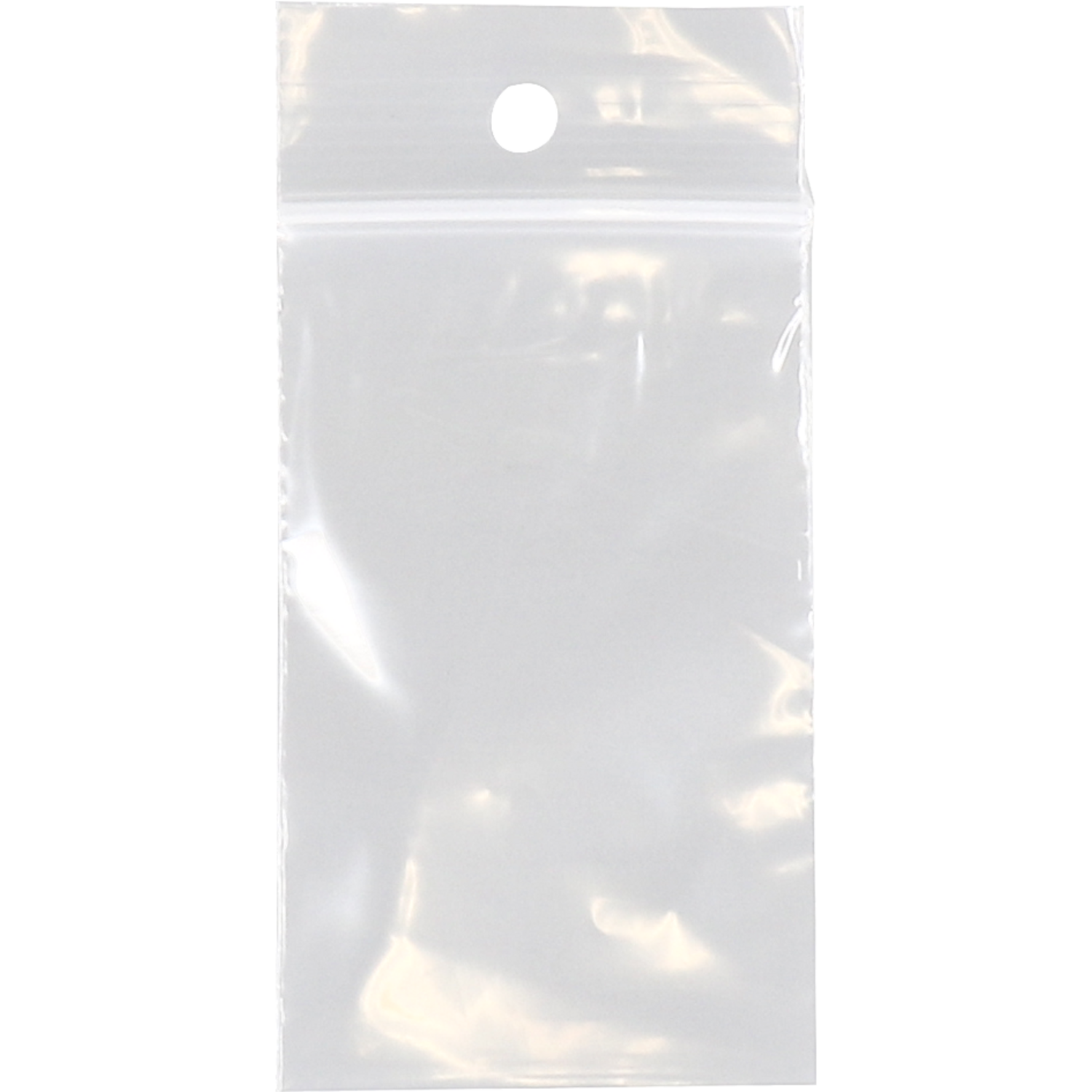 Bag, Rib-seal bag, LDPE, 5.5x6.5cm, 50my, transparent 1
