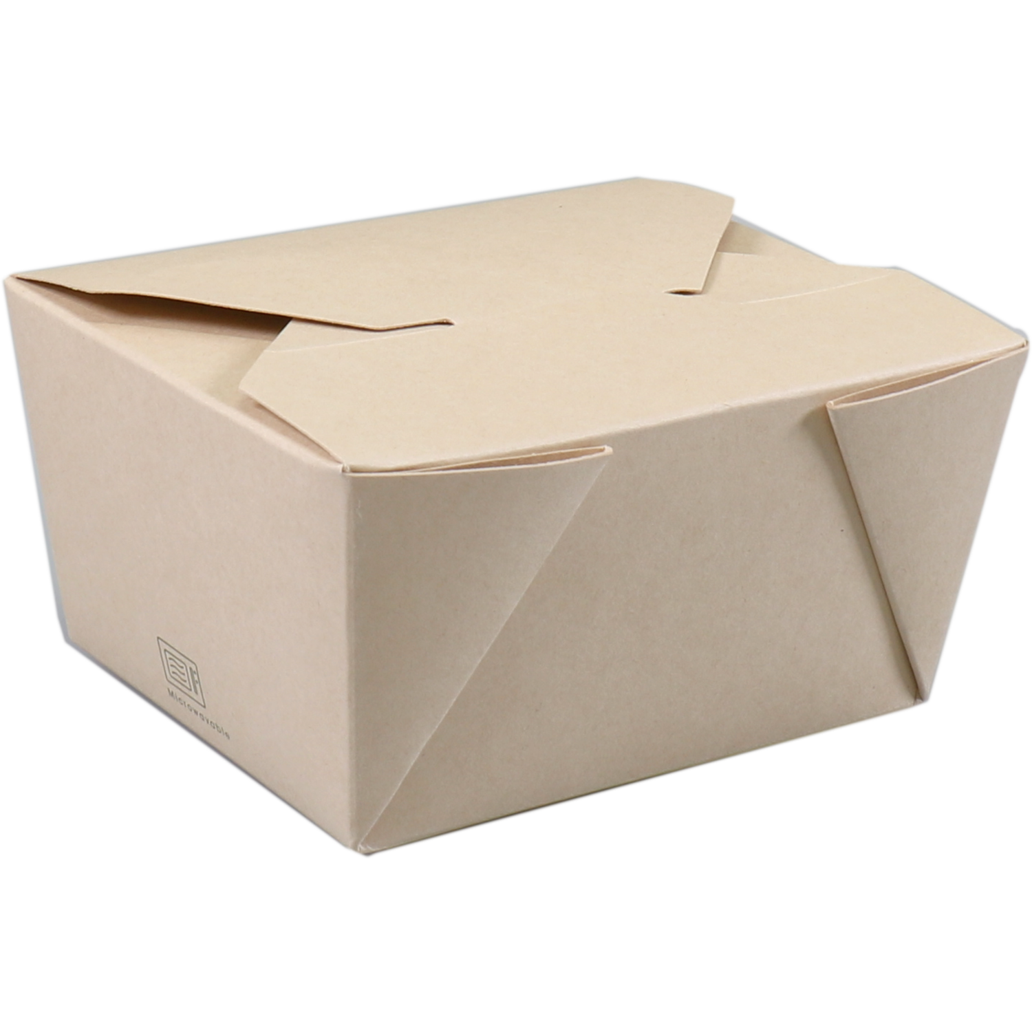 Depa® Barquette, Carton + PP, maaltijdbox, 113x90x65mm, crème 1