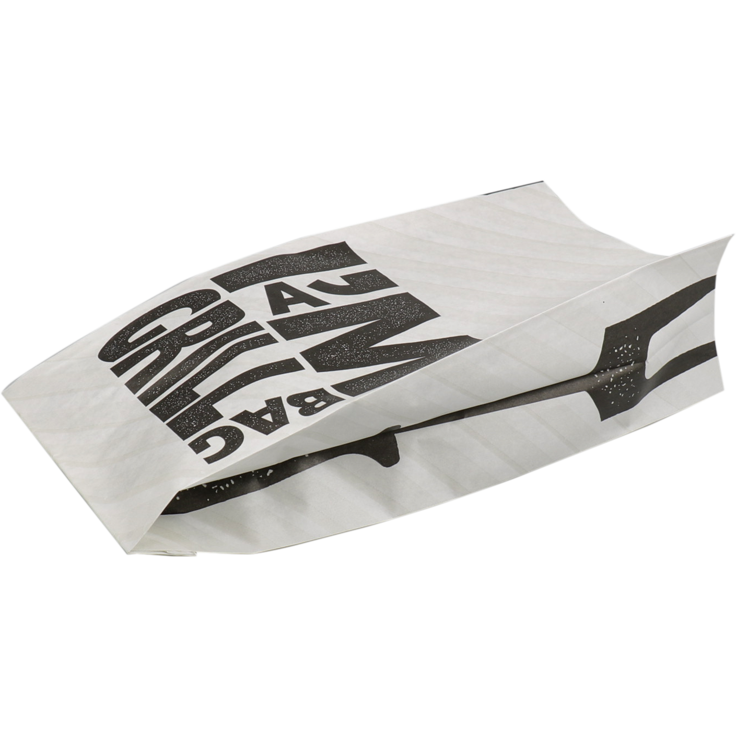 I'M Concept Bag, Grillzak, Kraft paper + PP , 13/ 8x28cm, I´m a grill bag, weiß/Schwarz 1