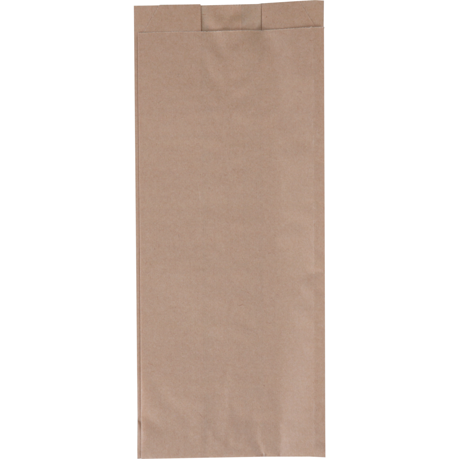 Bag, Snack bag, Ersatz paper, No. 23, 96/ 65x238mm, brown  1