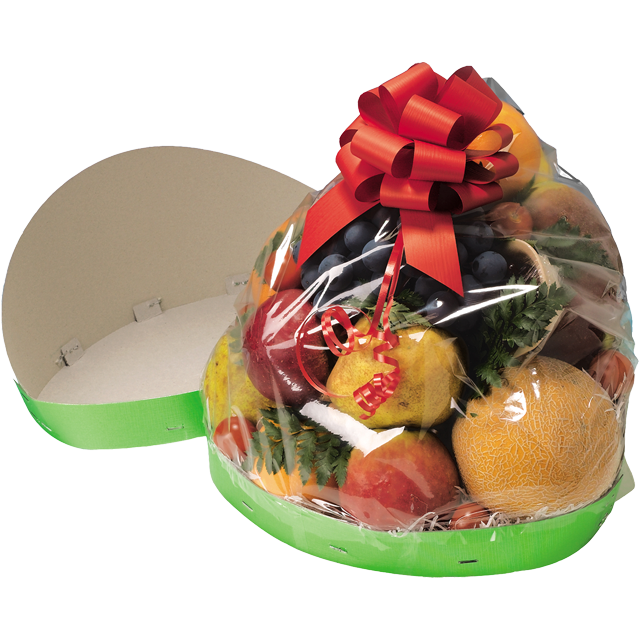 Bowl, fruit bowl, cardboard + PE, oval, 360x220x or 1