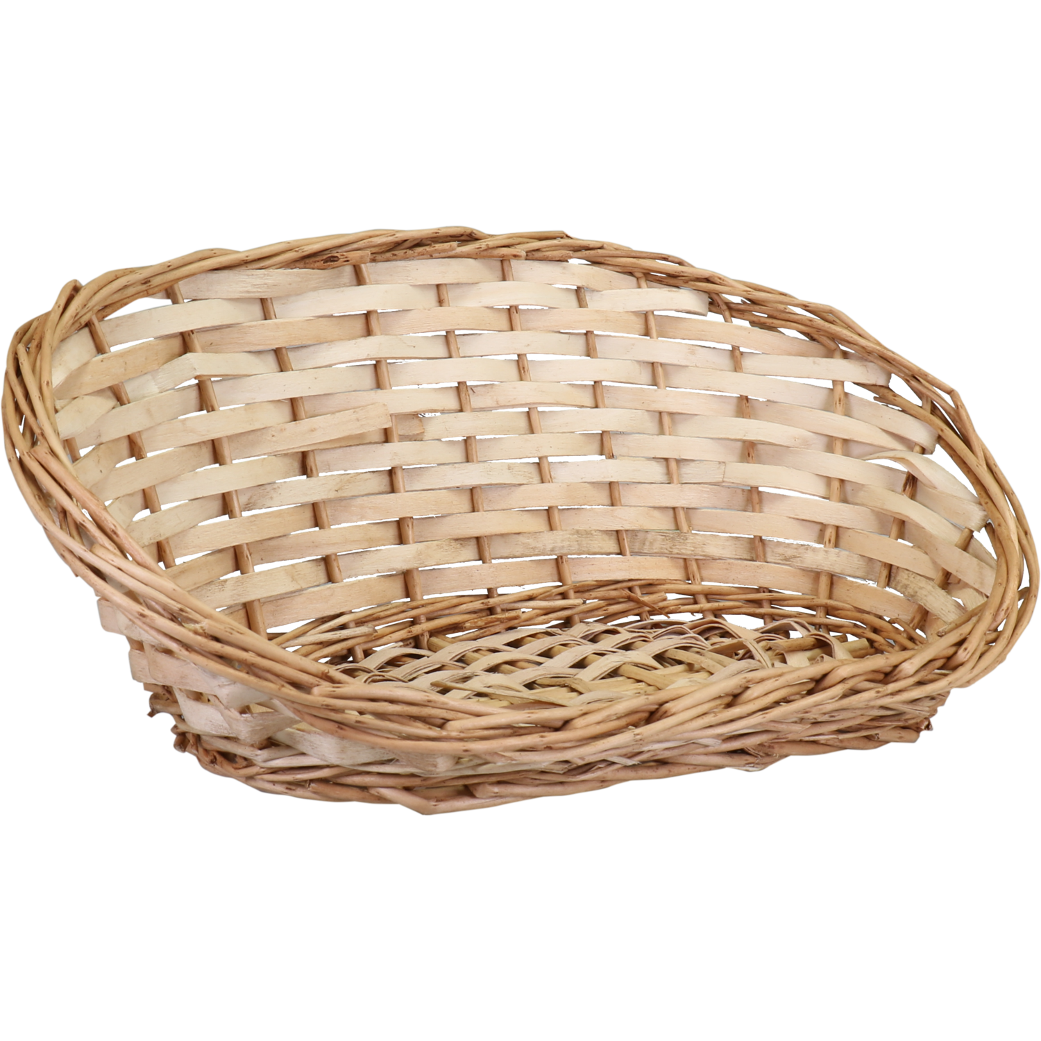 Basket, reed , 39x16x14cm, natural 1