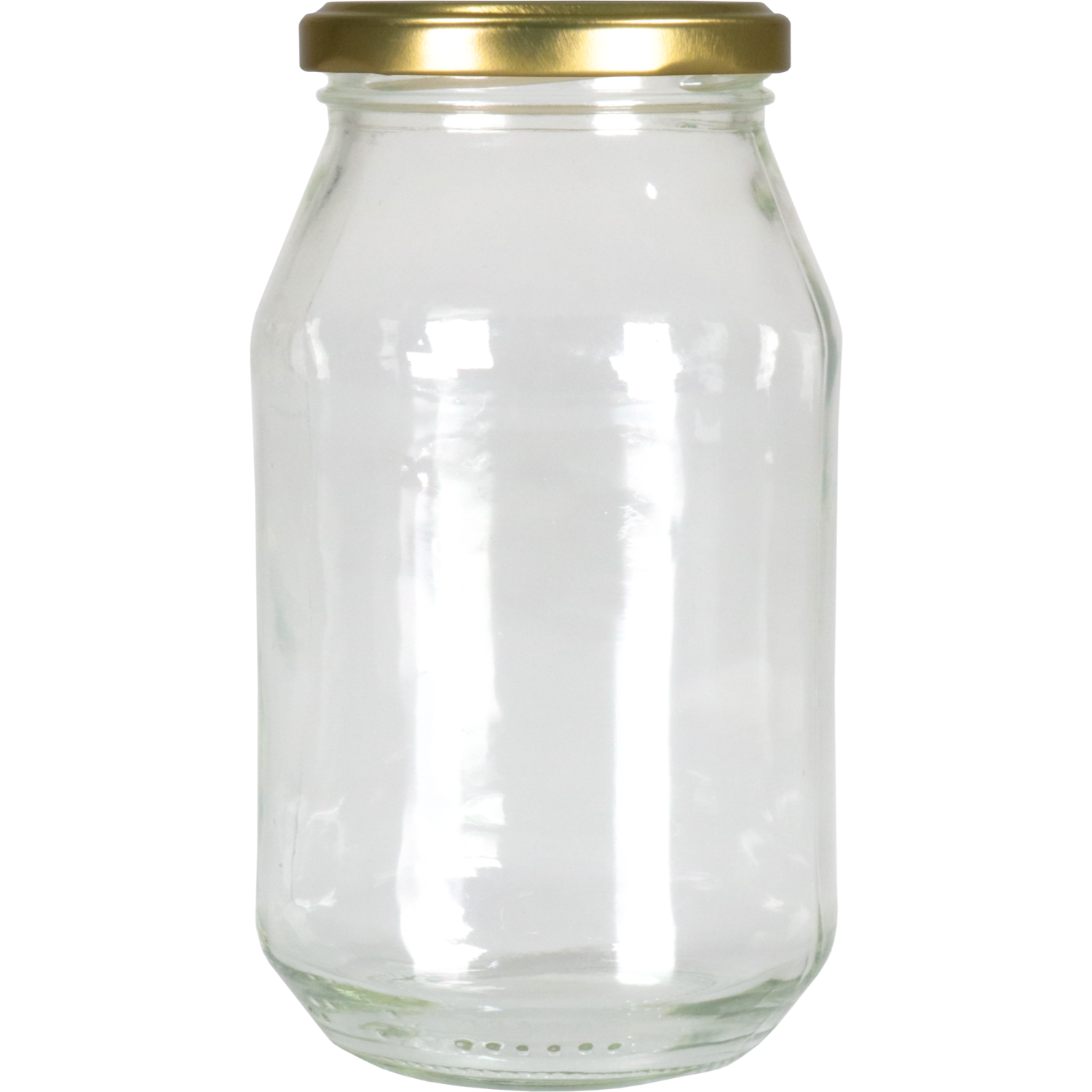 meest Eenheid Verbaasd Pot, glas, rond, met deksel, 500ml, transparant (449155), Neutraal |  Drinken - De Verpakkingswinkel