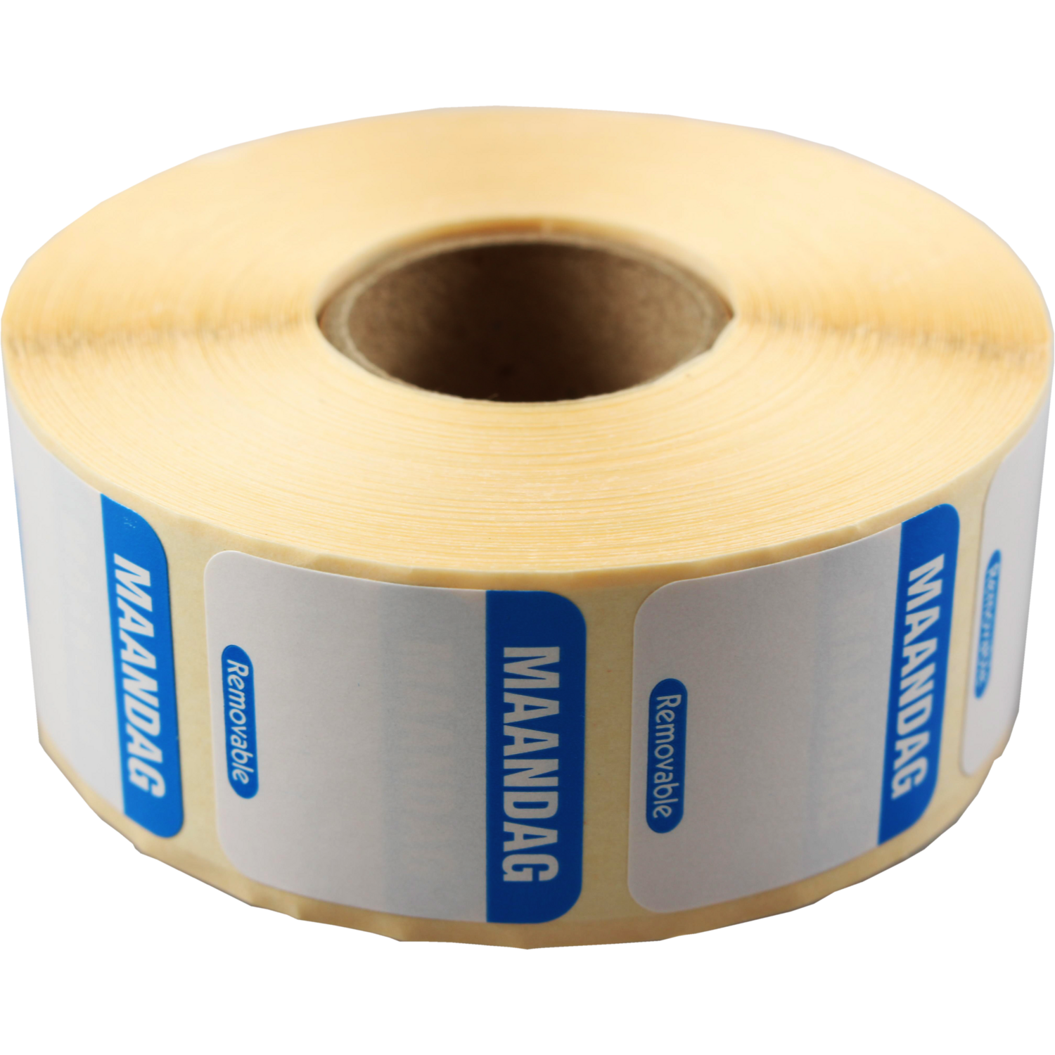 Label, Daglabel ma, paper, writable, 25x25mm, blue 1