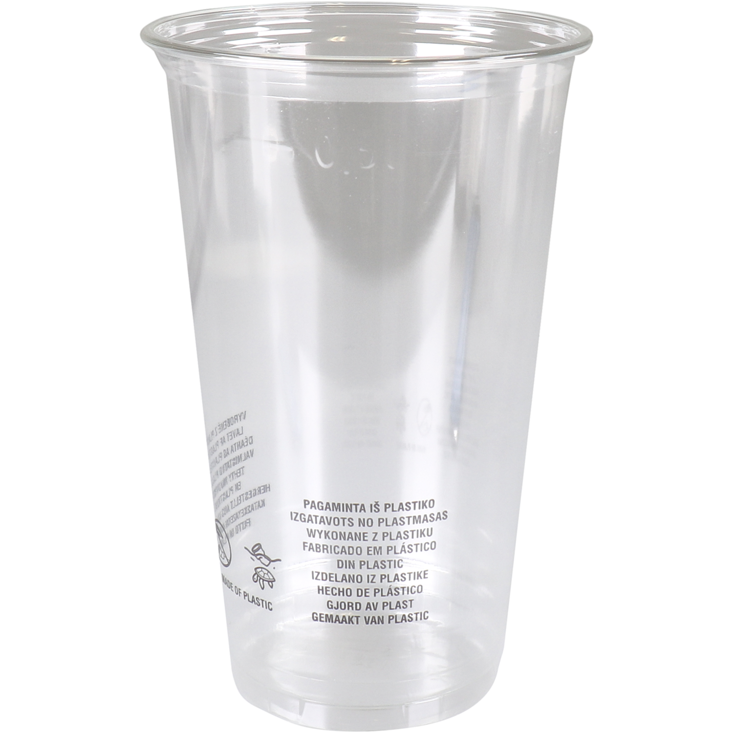 Depa®, Cup, 3-in-1-concept, PET, 591ml, 140mm, transparent 1