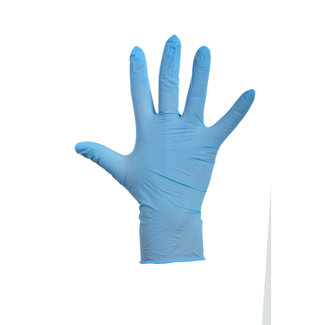 10 Hände Blau Latex L Handschuhe Größe Medium