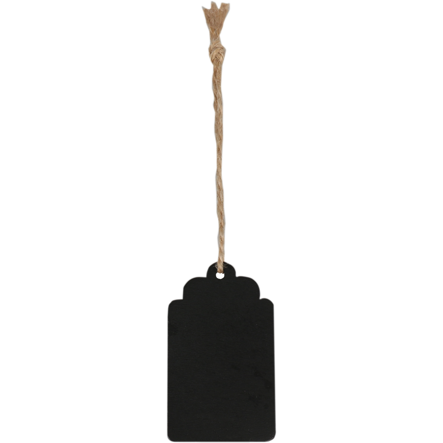 Hanger , wood , 6.8x4cm, Krijtbord, black 1