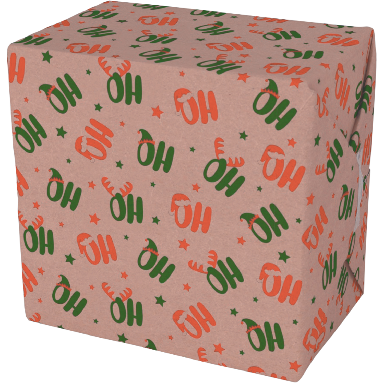 Gift-wrapping paper, 30cm, 200m, 70gr/m², Ho Ho Ho,  1