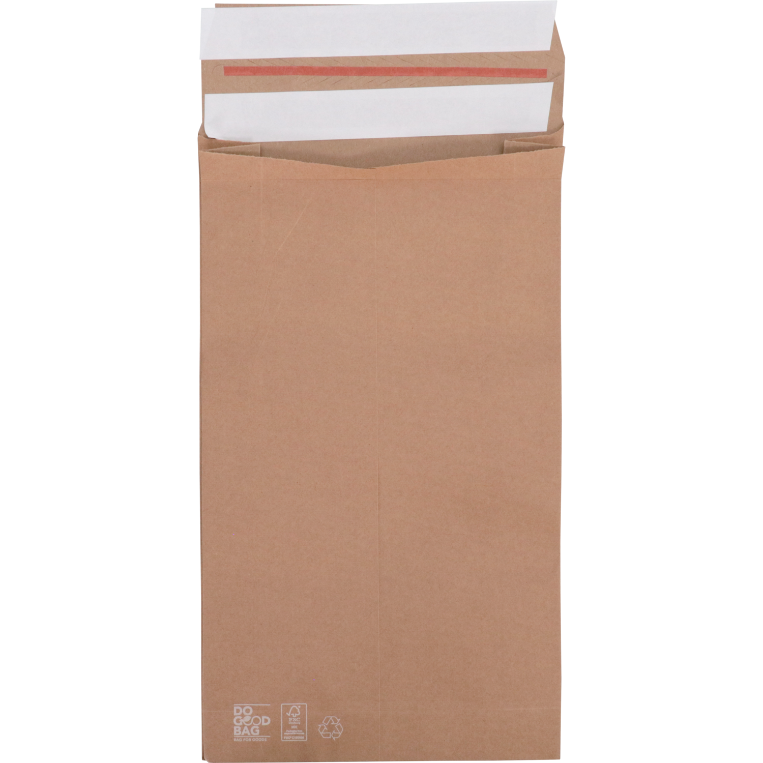 Envelope, Verzendzak, 80x250x430mm, brown  1