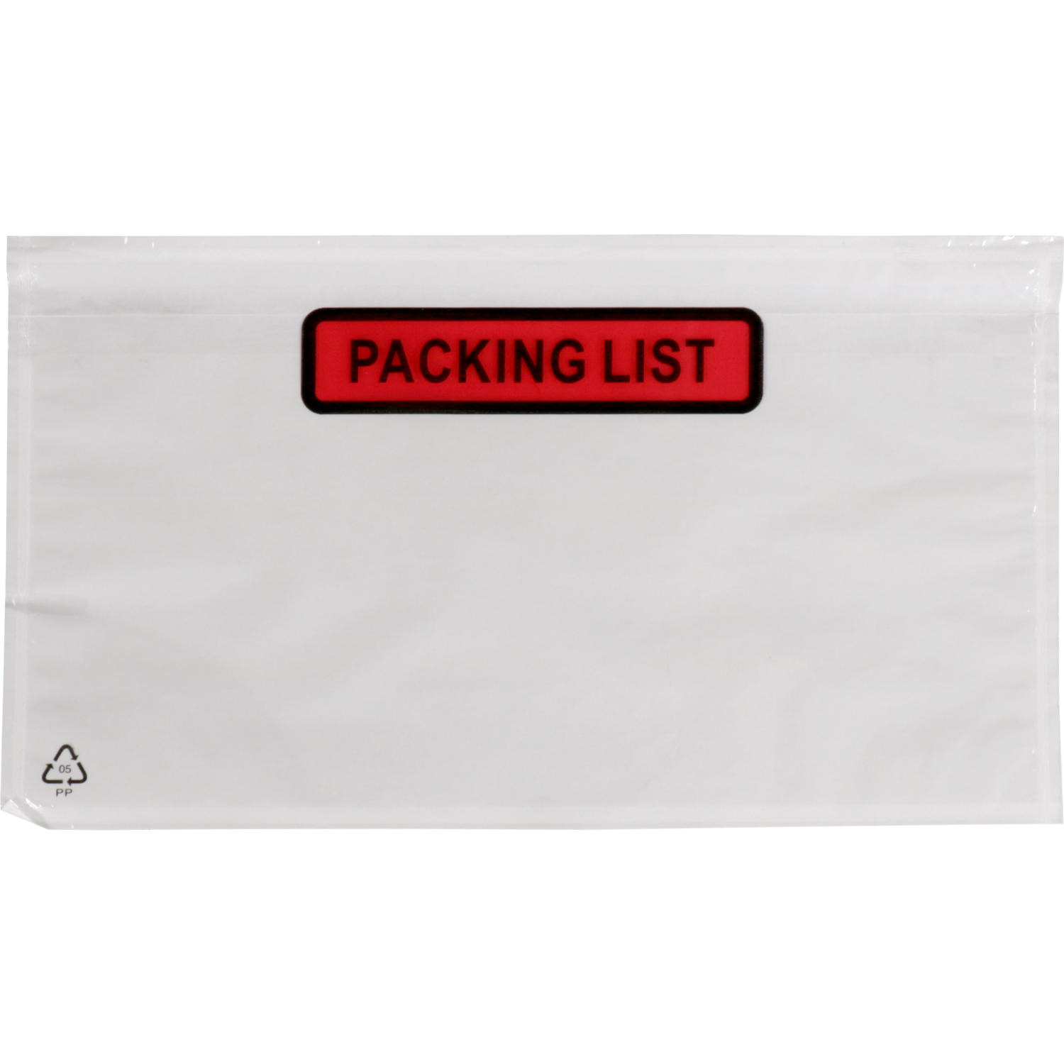 SendProof® Envelope, packing list envelope, packing list, 220x115mm, DL, zelfklevend, lDPE, transparent 1