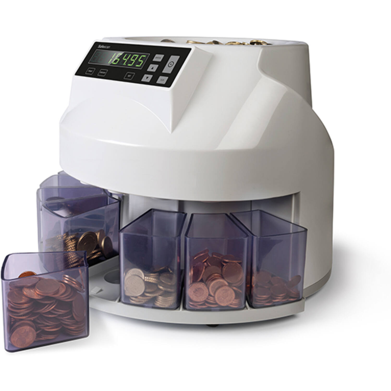 Safescan® Coin counter, type: 1250, grey 1
