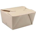 Depa® Behälter, Karton + PP, maaltijdbox, 113x90x65mm, crème