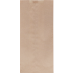 Bag, Snack bag, Ersatz paper, No. 27, 138/ 80x311mm, brown 