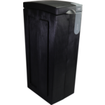 BonTon, Waste bin, Rest, recycled PP, 70l, 77.1x28x43cm, grey
