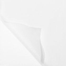 Zijdevloei, 75x50cm, papier, wit
