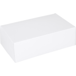  Cake box, cardboard, 24x16x8cm, white