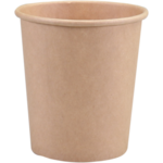Cup, saus cup, paper + PE , 120ml, 4oz, brown 