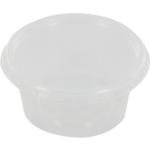 Container, PP, 80ml, Ø72mm, plastic cup, 35mm, transparent