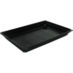 Container, Recycled PET, sushi tray, 212x143x22mm, black