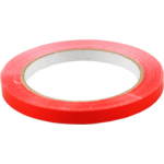 Packing tape, PVC, 9mm, 66m, red