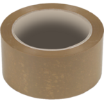 Packing tape, PP, 48mm, 66m, brown