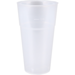 Glas, bierglas, reusable, pP, 500ml, 160mm, transparant
