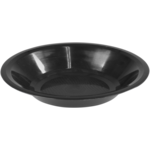 Goldplast Plate, deep plate, Use & reuse, reusable, round, 1 compartment, pP, Ø19.5cm, black
