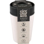 Circular&Co., Cup, PP, reusable, 227ml, 8oz, crème/Zwart