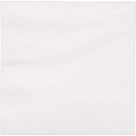 Serviette, papier, 2 couches , 33x33cm, blanc