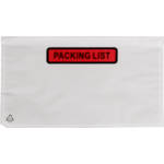 SendProof® Envelope, packing list envelope, packing list, 220x115mm, DL, zelfklevend, lDPE, transparent